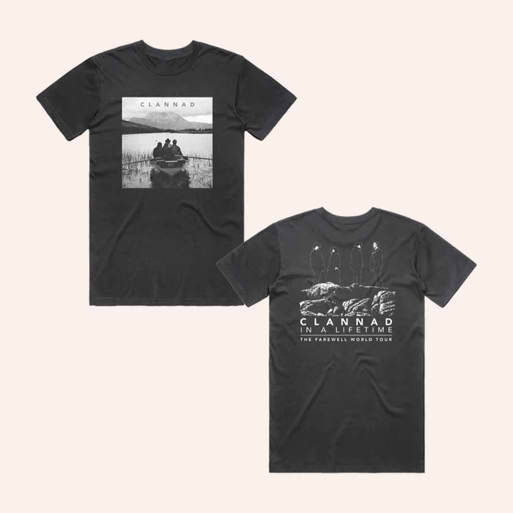 Clannad Merch The Farewell World Tour Black T-Shirt Gift For Brother-1