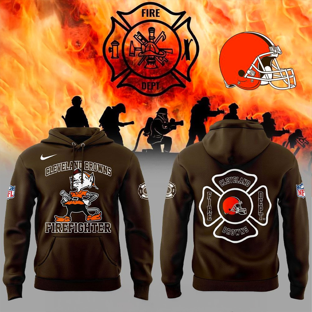 Cleveland Browns Firefighter Appreciation 2025 Hoodie Cleveland Browns Merch Gift For Fans-1 Cleveland Browns Firefighter Appreciation 2025 Hoodie Cleveland Browns Merch Gift For Fans-1