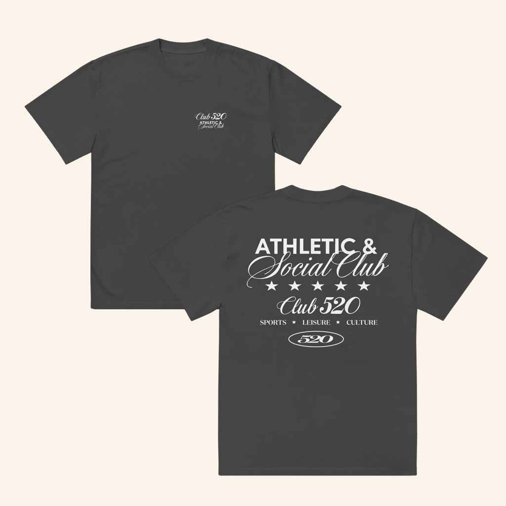 Club 520 Merch Athletic And Social Club Black Shirt Best Gifts For Brother-1