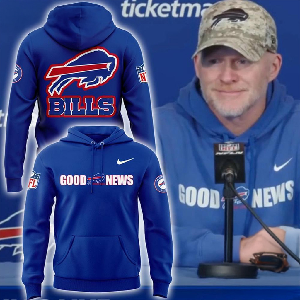Coach McDermott Buffalo Bills New Hoodie Fan Merch Football Gifts For Men-1