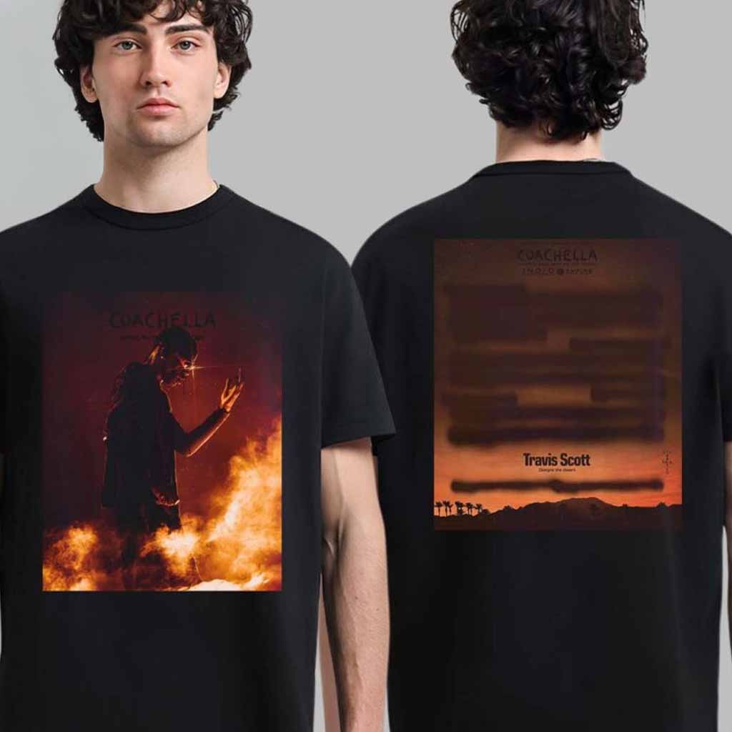 Coachella Festival 2025 Travis Scott Designs The Desert New Chapter By La Flame T-Shirt Gift Idea For Fans-1 Coachella Festival 2025 Travis Scott Designs The Desert New Chapter By La Flame T-Shirt Gift Idea For Fans-1