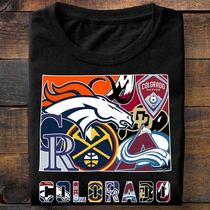 Colorado City Sport Teams Logo T-Shirt Best Gifts For Colorado Sport Teams Lovers Fans-1 Colorado City Sport Teams Logo T-Shirt Best Gifts For Colorado Sport Teams Lovers Fans-1