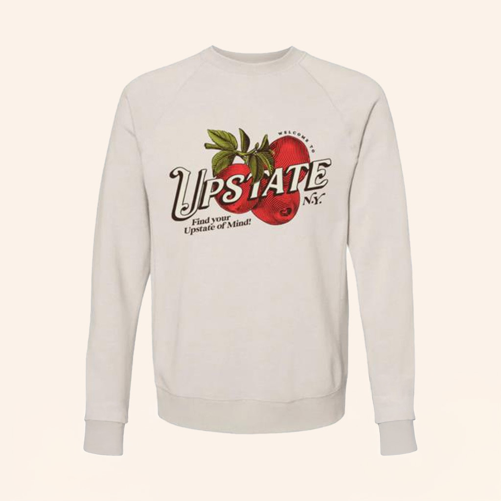 Compaslife Merch Welcome To Upstate Crewneck Sweatshirt Xmas Gifts For Men-1 Compaslife Merch Welcome To Upstate Crewneck Sweatshirt Xmas Gifts For Men-1