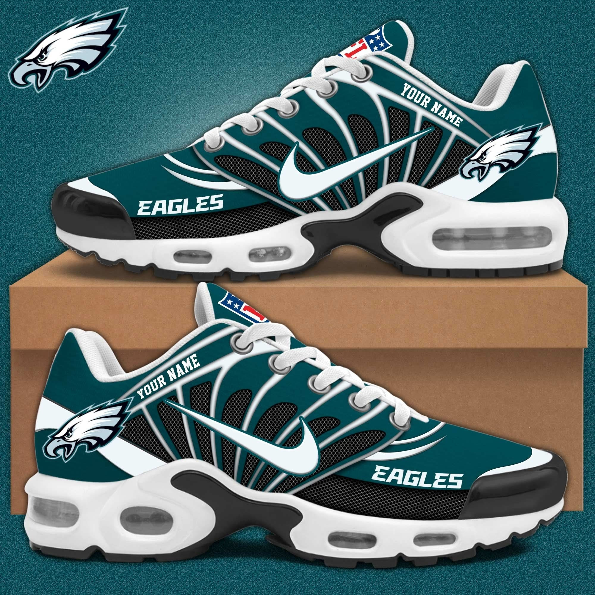 Custom Philadelphia Eagles Champions Air Max Plus Sneakers Eagles Fan Sport Shoes Gifts-1 Custom Philadelphia Eagles Champions Air Max Plus Sneakers Eagles Fan Sport Shoes Gifts-1
