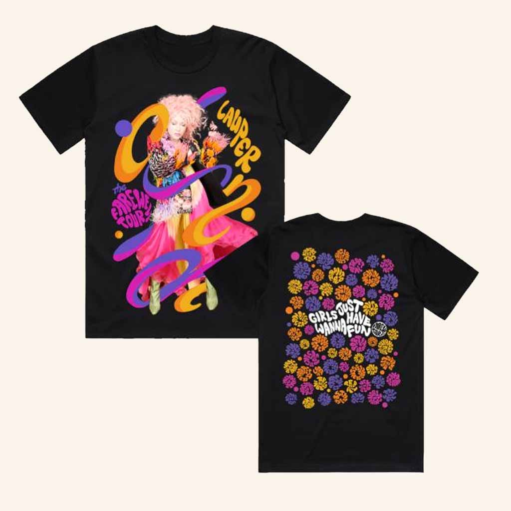 Cyndi Lauper Merch Girls Just Wanna Have Fun The Farewell Shirt Presents For Music Lovers-1 Cyndi Lauper Merch Girls Just Wanna Have Fun The Farewell Shirt Presents For Music Lovers-1