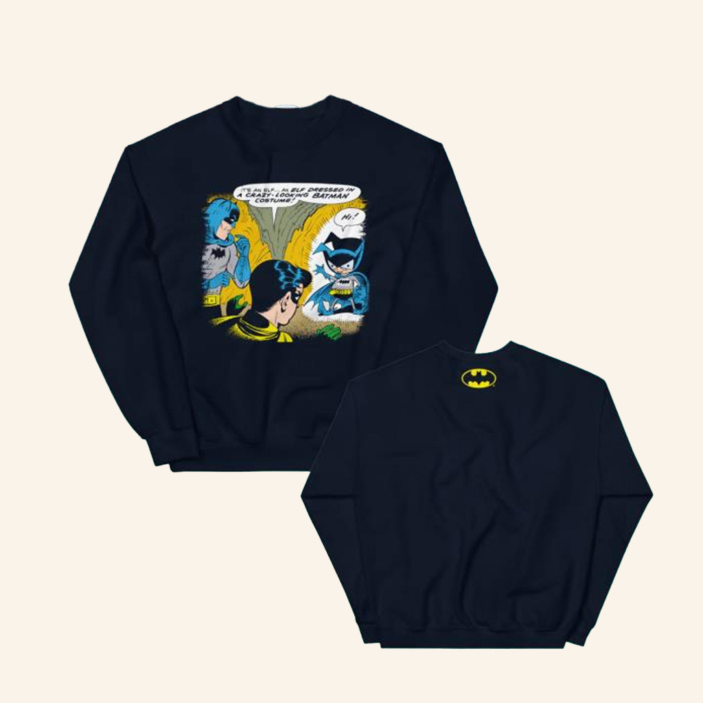 DC Merch Batman Bat Mite Crewneck Sweatshirt Gifts For Friends-1