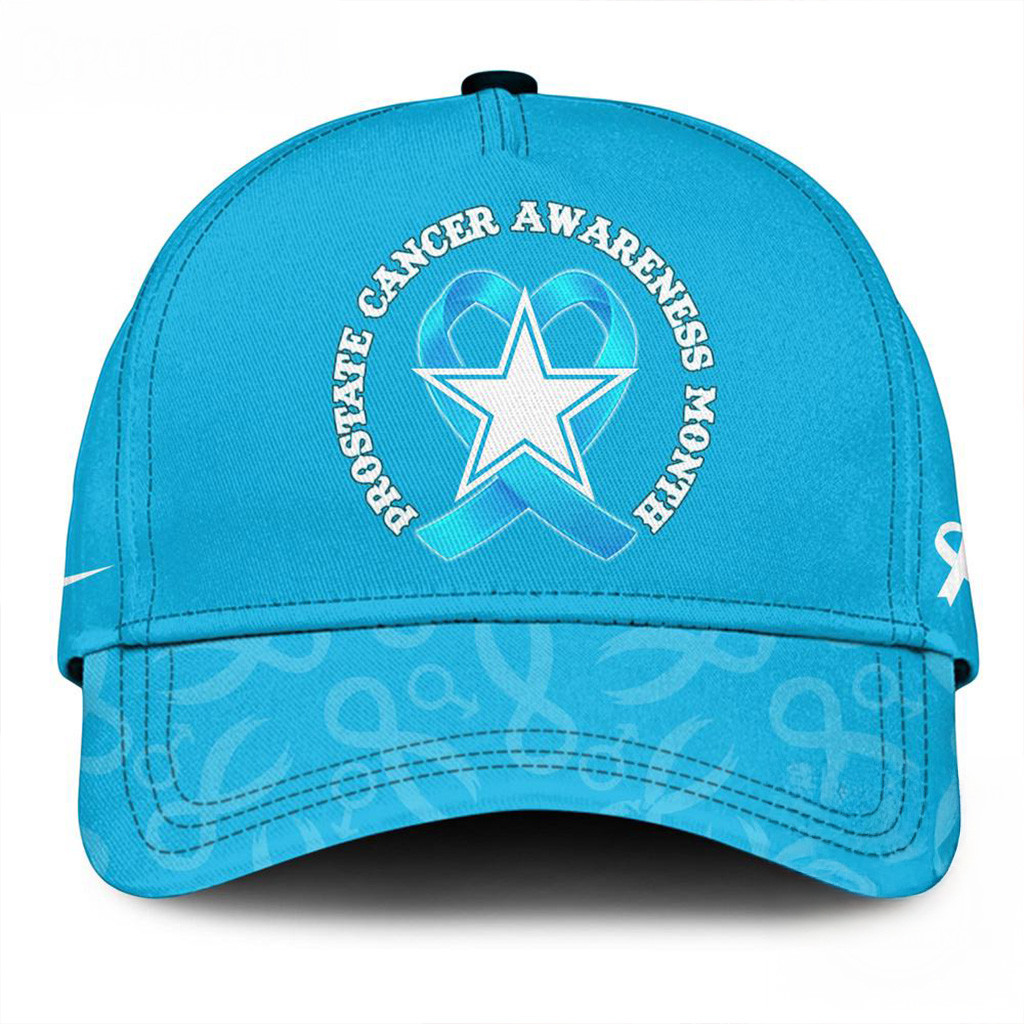 Dallas Cowboys 2025 NFL Prostate Cancer Awareness Hat Dallas Cowboys Merch Gifts For Fans-1 Dallas Cowboys 2025 NFL Prostate Cancer Awareness Hat Dallas Cowboys Merch Gifts For Fans-1