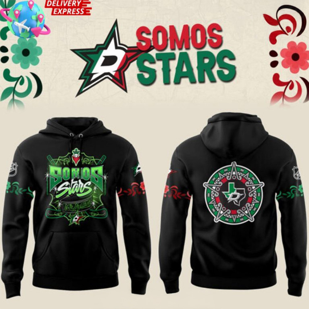 Dallas Stars Somos Stars Special NHL Hoodie Dallas Stars Merch Fathers Day Presents-1 Dallas Stars Somos Stars Special NHL Hoodie Dallas Stars Merch Fathers Day Presents-1