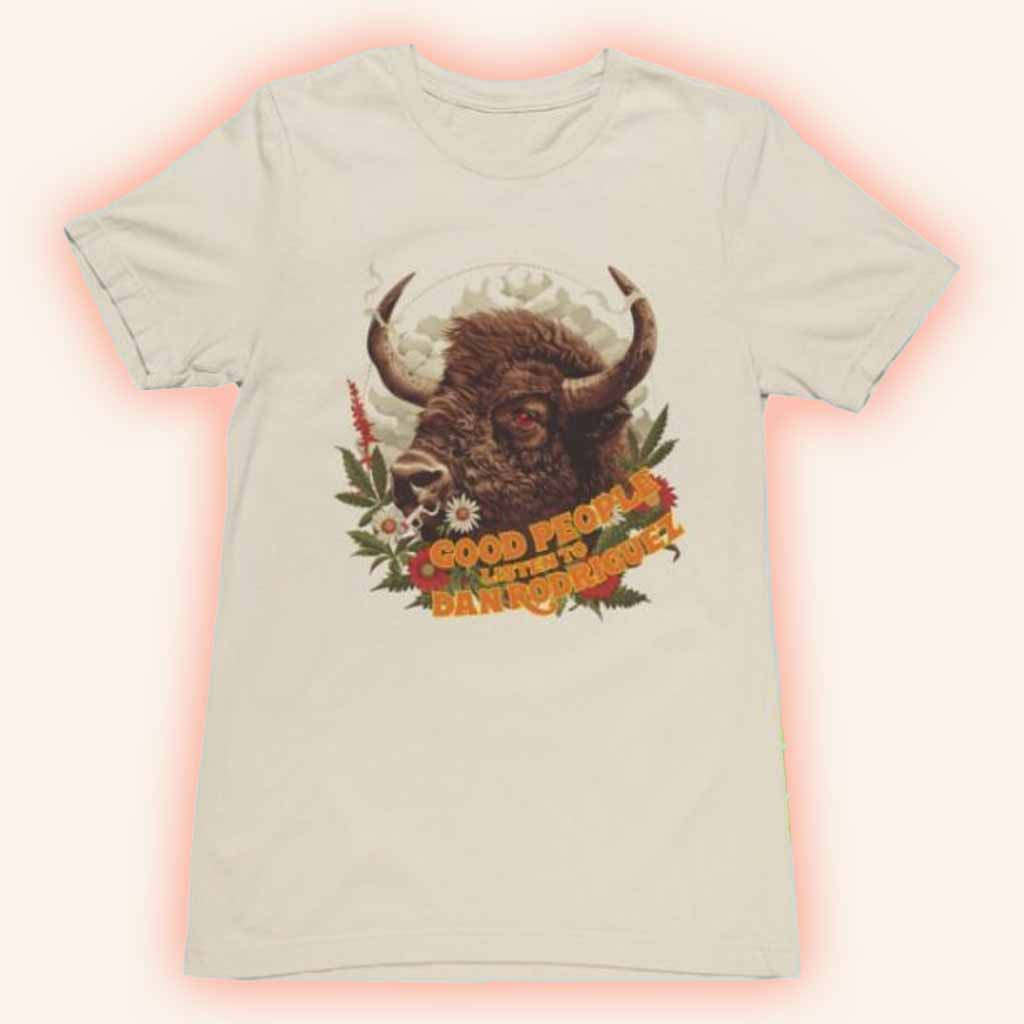 Dan Rodriguez Merch Bison T-Shirt Gift Ideas For Music Lovers-1 Dan Rodriguez Merch Bison T-Shirt Gift Ideas For Music Lovers-1