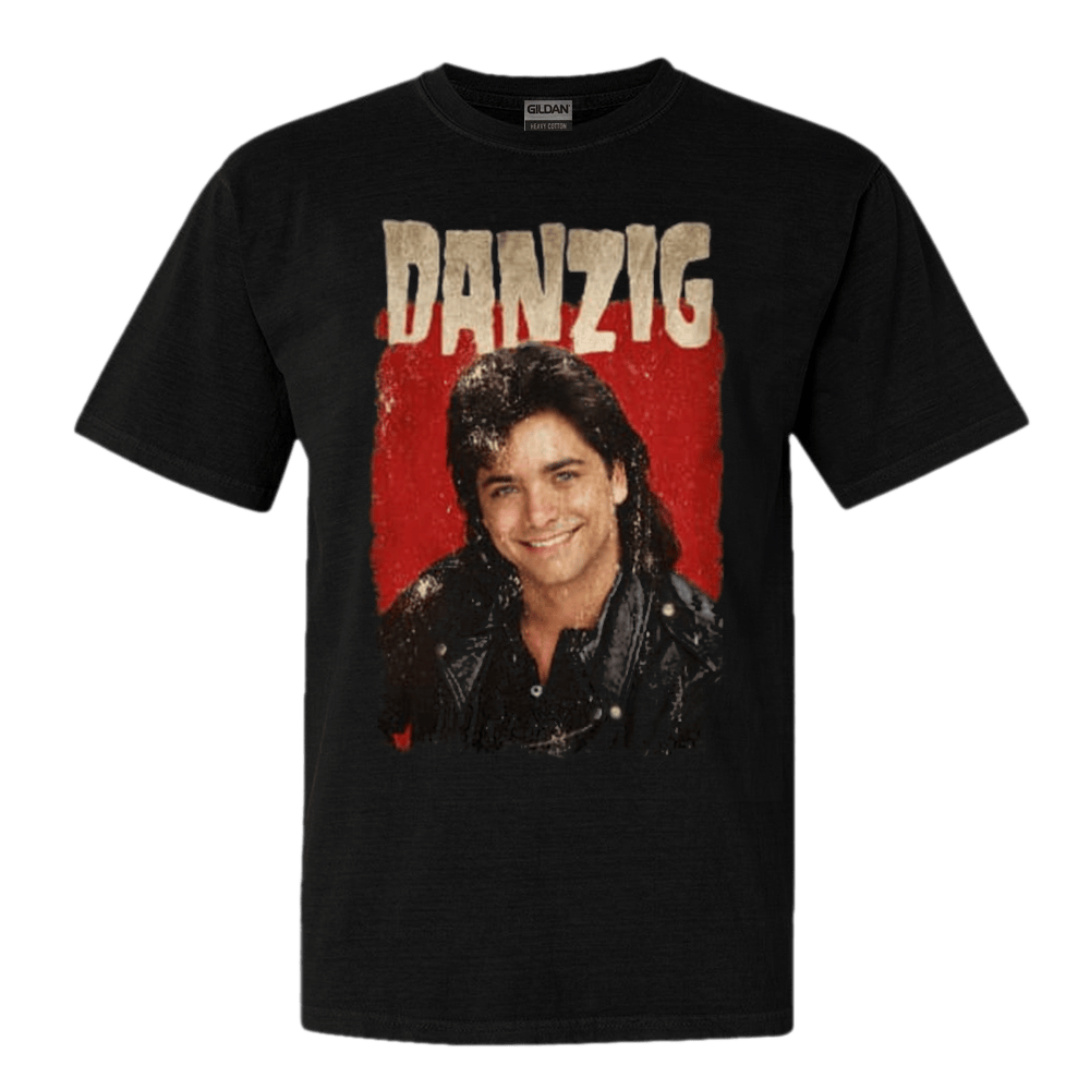 Danzig Merch Danzig John Stamos T-Shirt Fathers Day Gifts For Husband-1