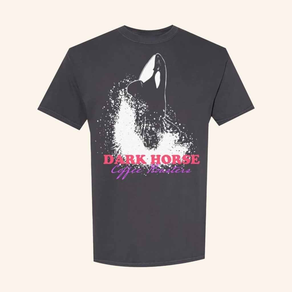 Dark Horse Coffee Roasters Merch DH Orca T-Shirt Christmas Gift Ideas For Her-1 Dark Horse Coffee Roasters Merch DH Orca T-Shirt Christmas Gift Ideas For Her-1