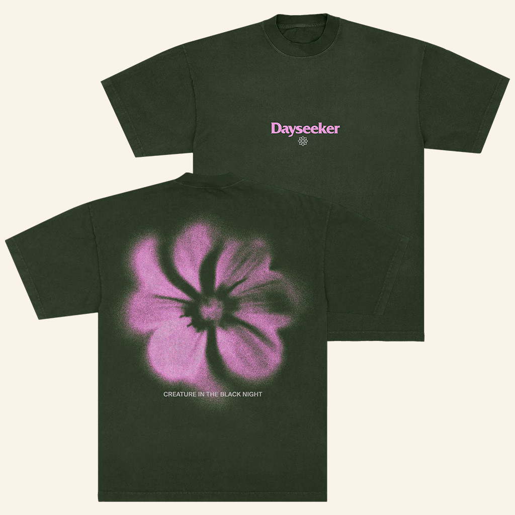 Dayseeker Merch Flower Creature In The Black Night T-Shirt Christmas Gifts For Sister-1 Dayseeker Merch Flower Creature In The Black Night T-Shirt Christmas Gifts For Sister-1