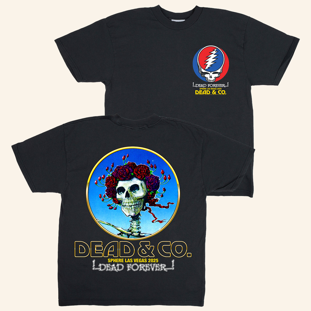 Dead And Company Merch Bertha Dead Forever Sphere 2025 T-Shirt Christmas Ideas For Friend-1 Dead And Company Merch Bertha Dead Forever Sphere 2025 T-Shirt Christmas Ideas For Friend-1