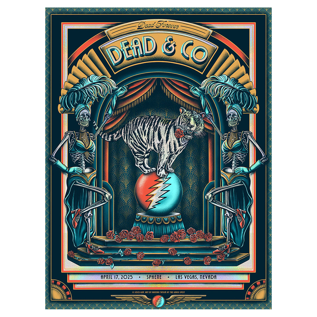 Dead And Company Merch Dead Forever April 17th Event Poster Christmas Presents For Him-1 Dead And Company Merch Dead Forever April 17th Event Poster Christmas Presents For Him-1