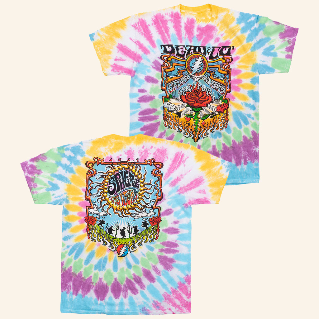 Dead And Company Merch Sphere Las Vegas Tie Dye Shirt Sister Christmas Gifts-1 Dead And Company Merch Sphere Las Vegas Tie Dye Shirt Sister Christmas Gifts-1