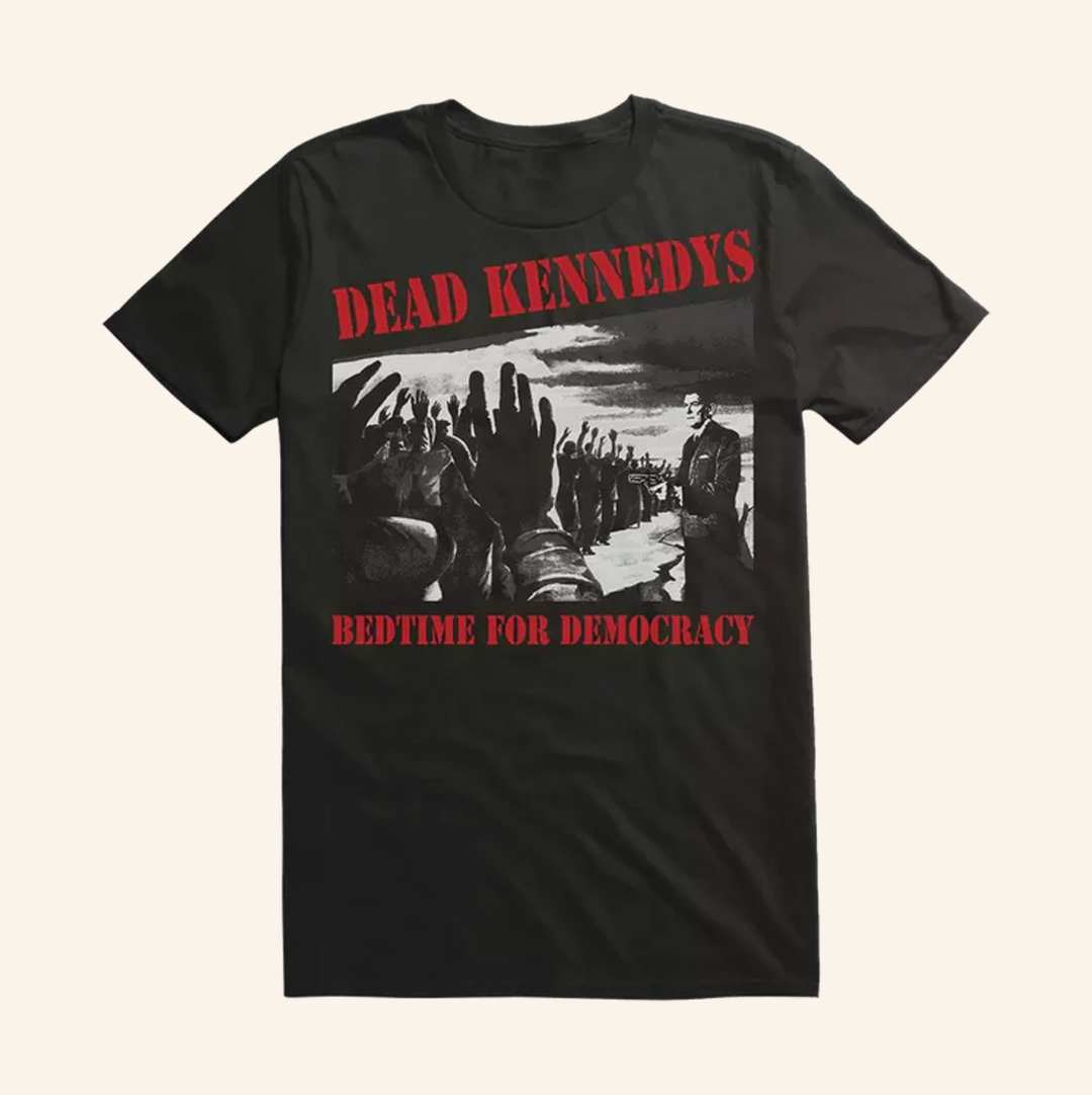 Dead Kennedys Merch Bedtime For Democracy Black T-Shirt Christmas Gift For Him-1