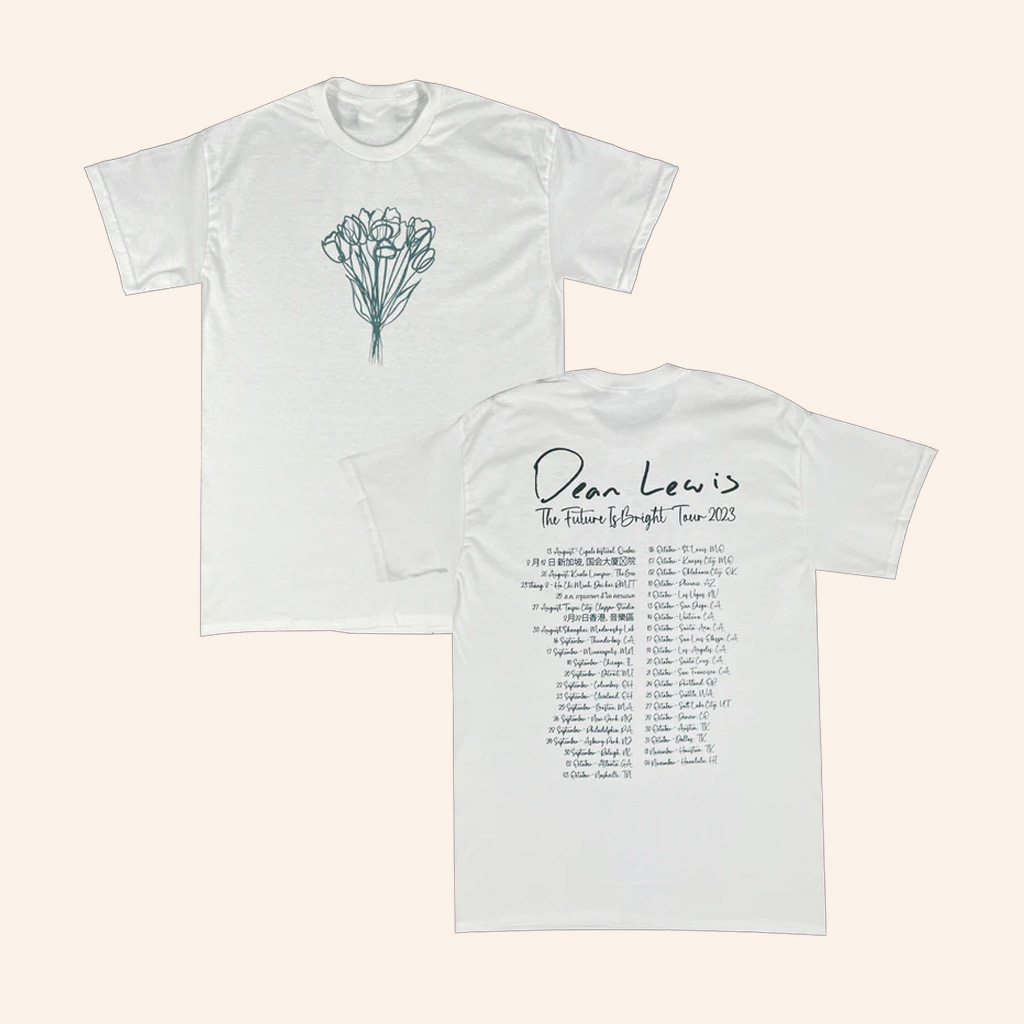 Dean Lewis Merch The Future Is Bright Tour Shirt Christmas Gift For Her-1 Dean Lewis Merch The Future Is Bright Tour Shirt Christmas Gift For Her-1