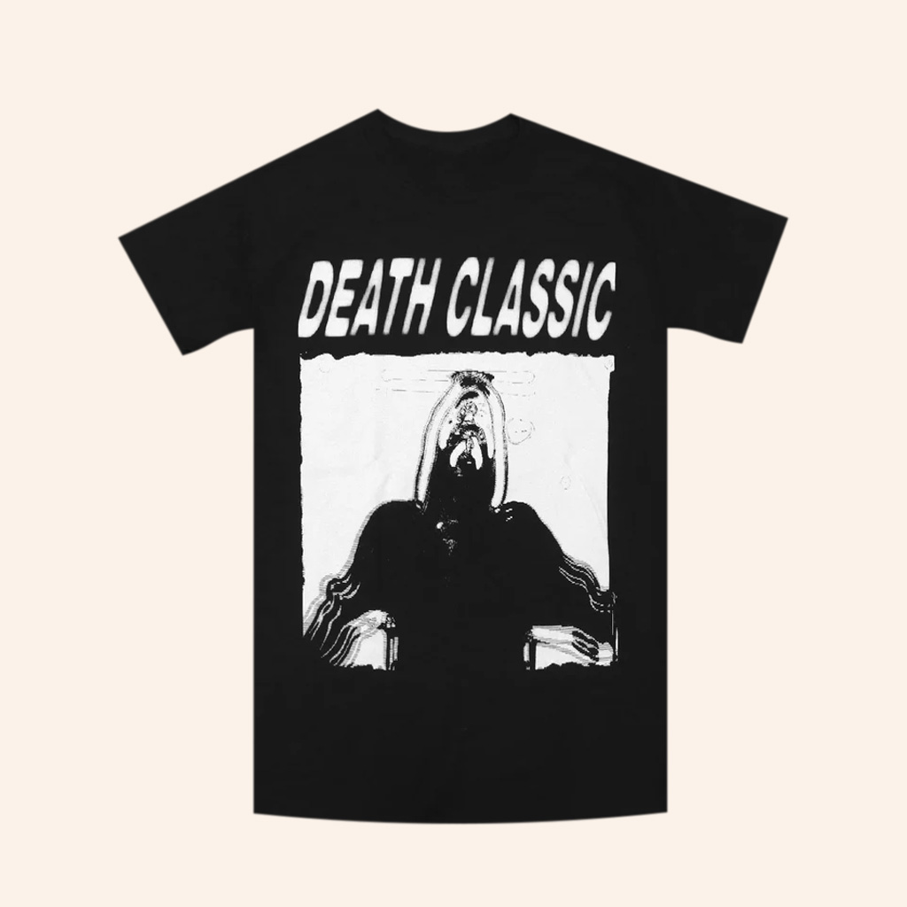 Death Grips Merch Death Classic Black T-Shirt Birthday Gift Ideas For Him-1