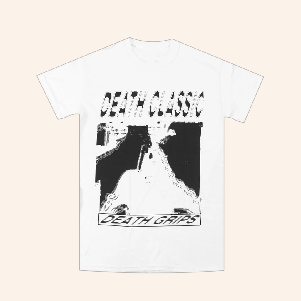 Death Grips Merch Death Classic White T-Shirt Gift Ideas For Sister-1 Death Grips Merch Death Classic White T-Shirt Gift Ideas For Sister-1