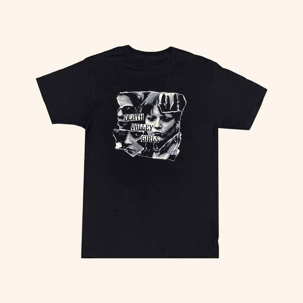 Death Valley Girls Merch Group Shot Black T-Shirt Good Christmas Gifts For Men-1 Death Valley Girls Merch Group Shot Black T-Shirt Good Christmas Gifts For Men-1