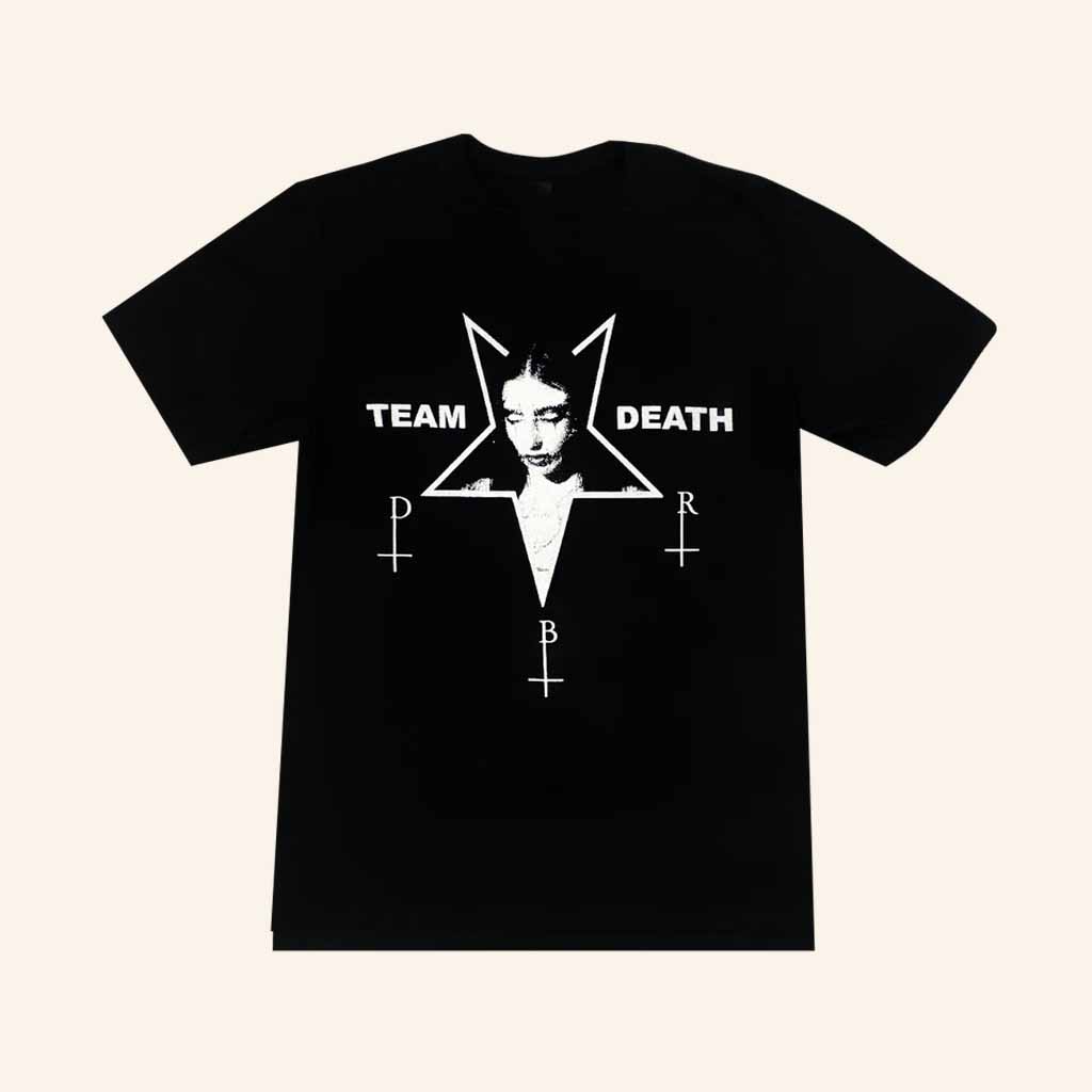 DeathbyRomy Merch Team Death Black T-Shirt Christmas Gift Ideas For Him-1