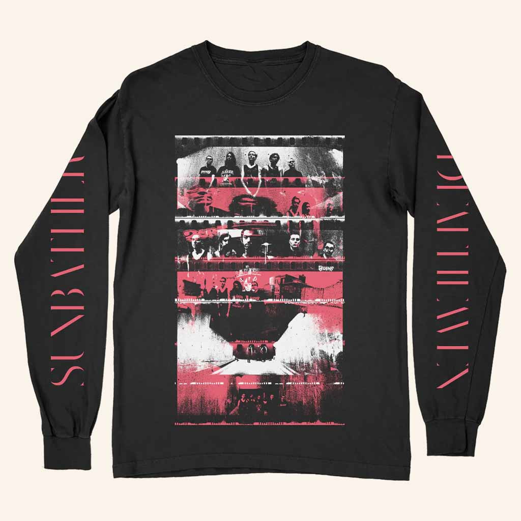Deathwish Inc Merch Deafheaven Sunbather Collage Black Long Sleeve Shirt Gift Ideas For Friends-1