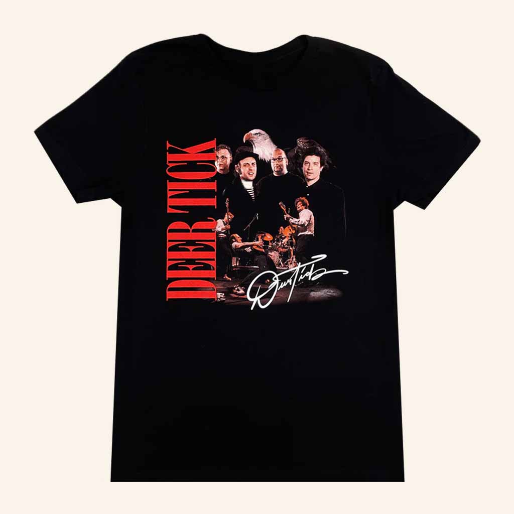 Deer Tick Merch Bootleg Black T-Shirt Best Christmas Gifts For Boyfriend-1 Deer Tick Merch Bootleg Black T-Shirt Best Christmas Gifts For Boyfriend-1