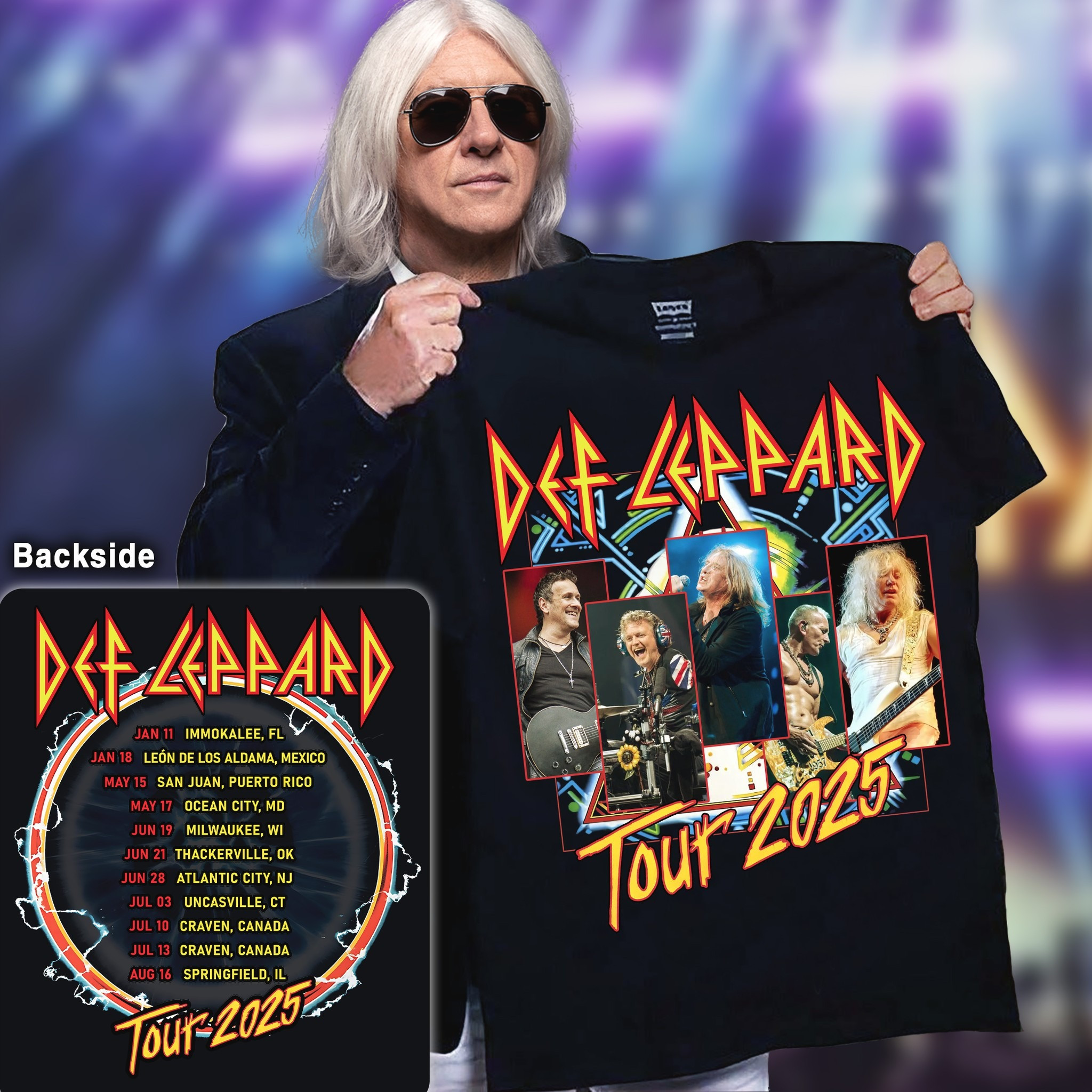 Def Leppard Tour 2025 Shirt Def Leppard Tour 2025 Merch T-Shirt For Sale Gifts For Fans-1 Def Leppard Tour 2025 Shirt Def Leppard Tour 2025 Merch T-Shirt For Sale Gifts For Fans-1