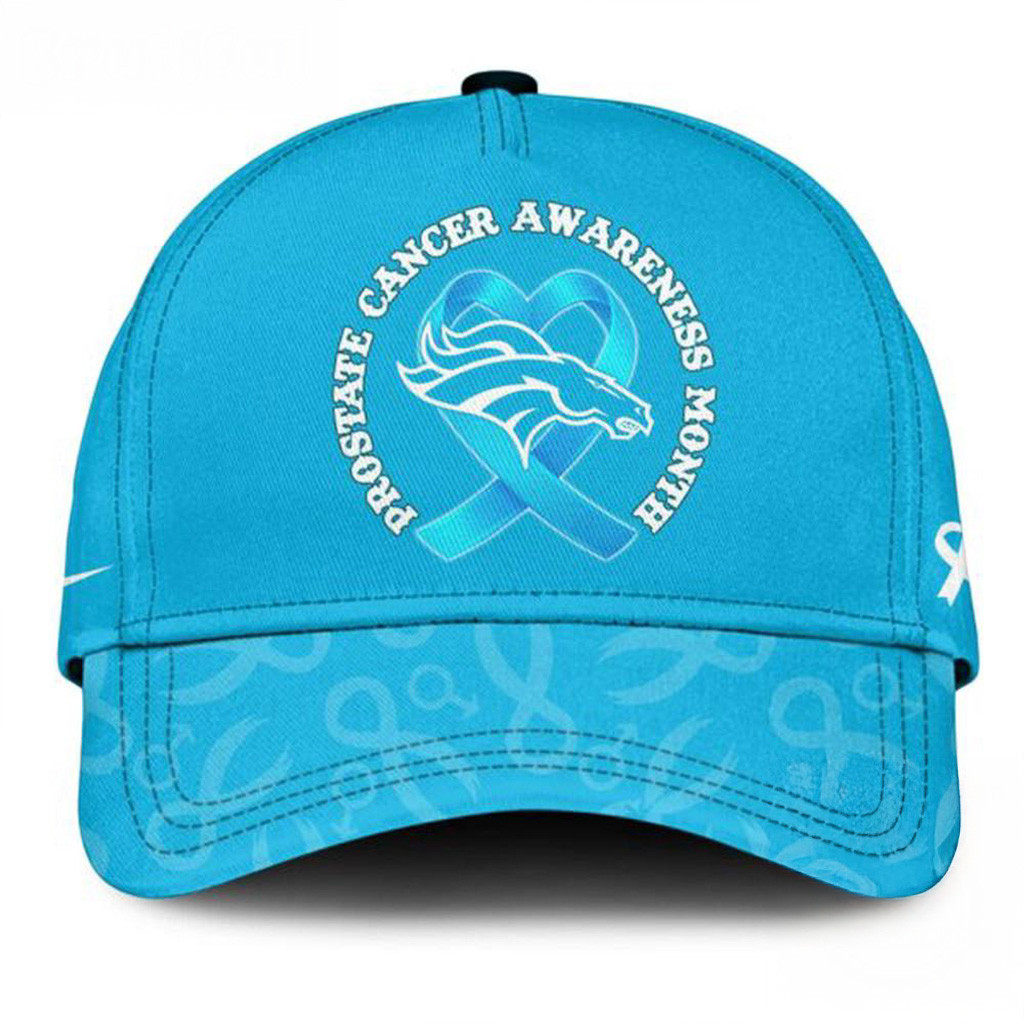 Denver Broncos 2025 NFL Prostate Cancer Awareness Hat Denver Broncos Merch Gifts For Fans-1