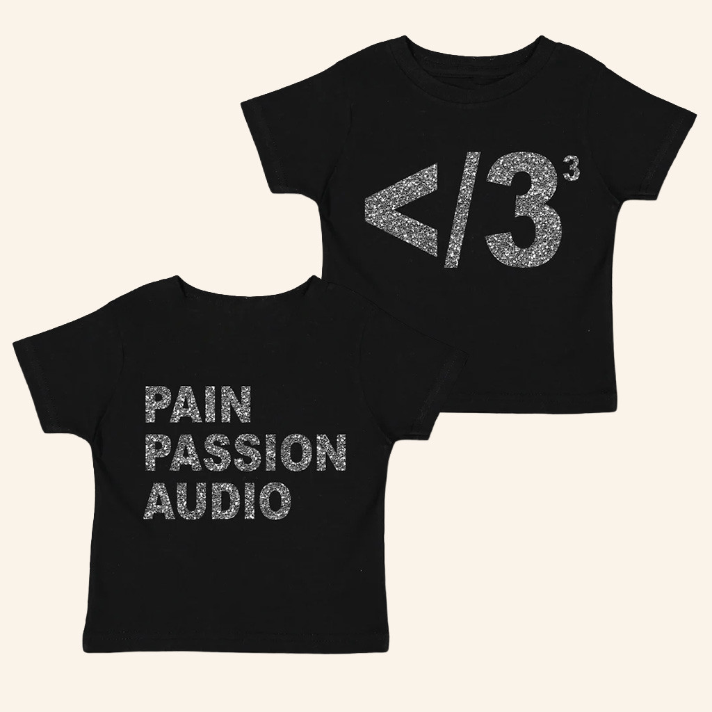 Destroy Lonely Merch Pain Passion Audio Baby Tee Gifts For Daughter-1