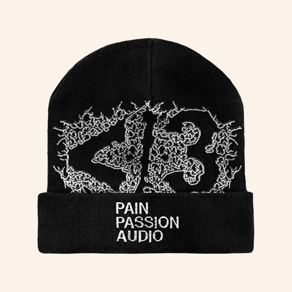 Destroy Lonely Merch Pain Passion Audio Beanie Gifts For Rap Lovers-1 Destroy Lonely Merch Pain Passion Audio Beanie Gifts For Rap Lovers-1