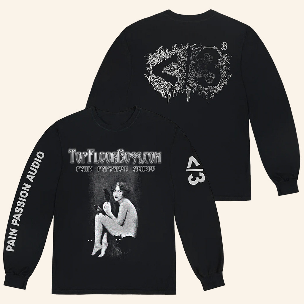 Destroy Lonely Merch Pain Passion Audio Witch Long Sleeve T-Shirt Gifts For Fans-1 Destroy Lonely Merch Pain Passion Audio Witch Long Sleeve T-Shirt Gifts For Fans-1