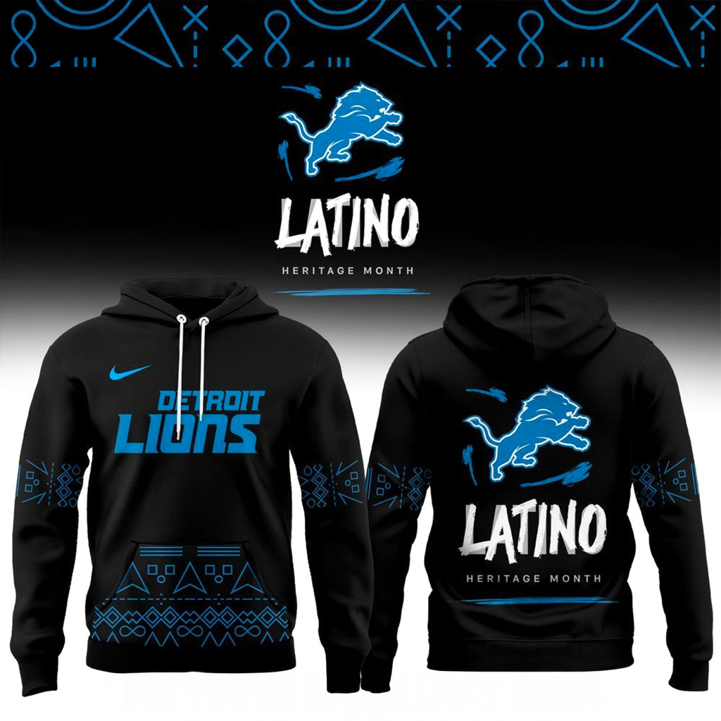 Detroit Lions X 2025 Latino Heritage Month Hoodie Detroit Lions Mech Gift For Football Fan-1 Detroit Lions X 2025 Latino Heritage Month Hoodie Detroit Lions Mech Gift For Football Fan-1