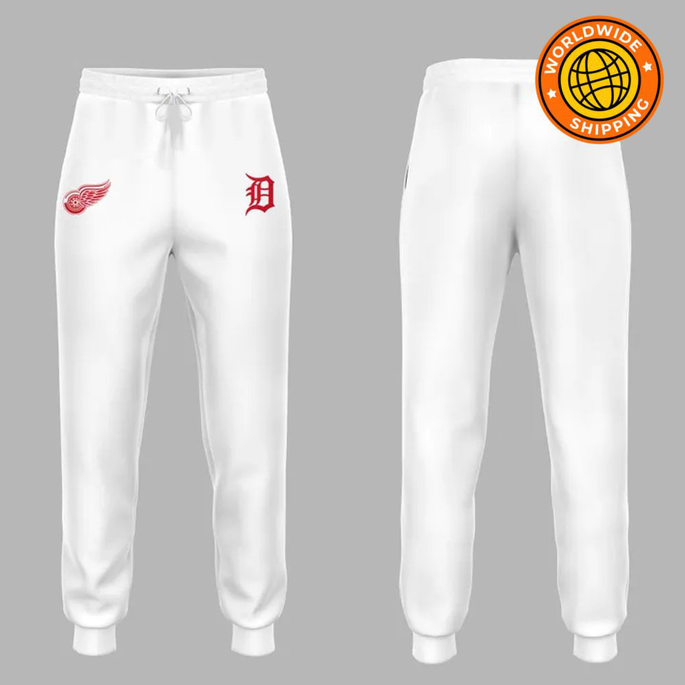 Detroit Red Wings Tigers Night 2025 Sweatpants Great Father's Day Gifts-1 Detroit Red Wings Tigers Night 2025 Sweatpants Great Father's Day Gifts-1