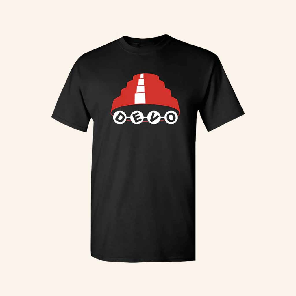 Devo Merch Dome Black T-Shirt Cool Christmas Present Ideas For Friend-1 Devo Merch Dome Black T-Shirt Cool Christmas Present Ideas For Friend-1