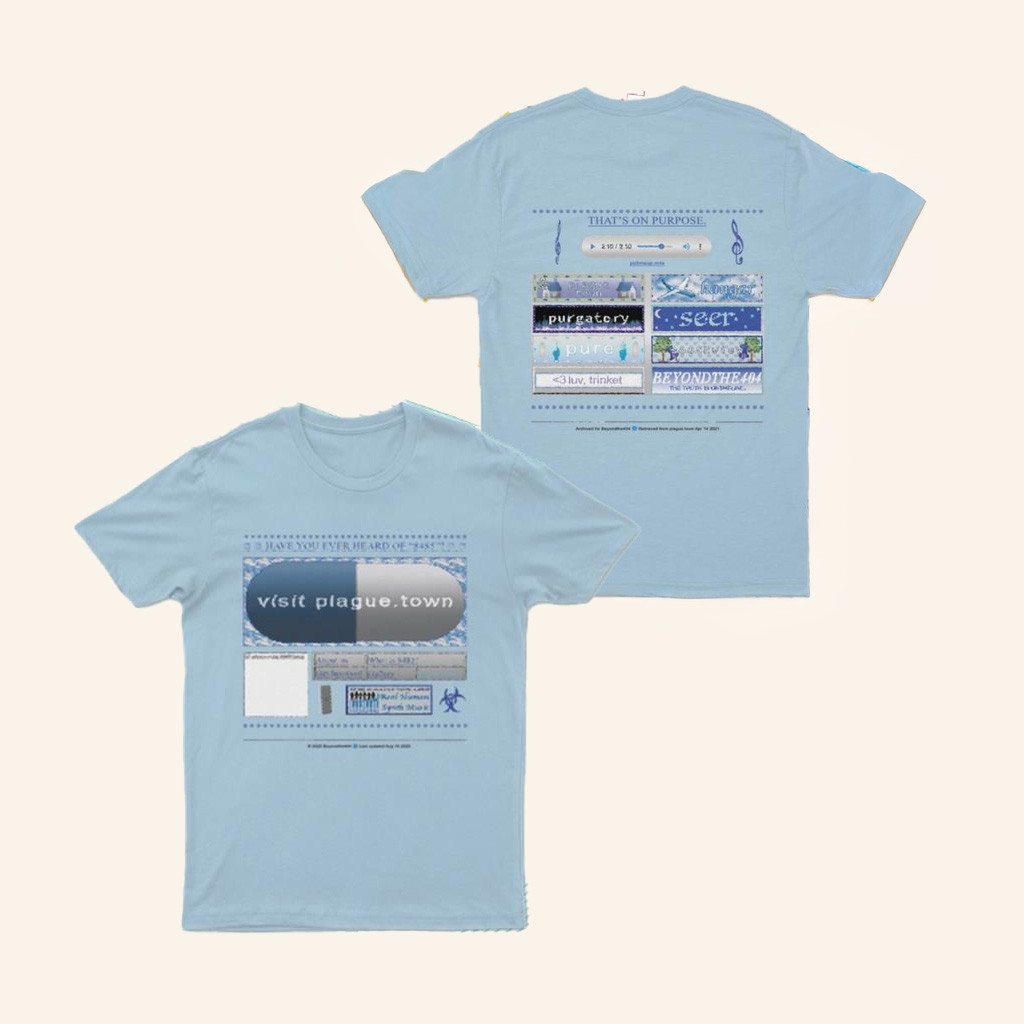 Diggers Factory Merch Plague Town Light Blue T-Shirt Gifts For Friends-1 Diggers Factory Merch Plague Town Light Blue T-Shirt Gifts For Friends-1