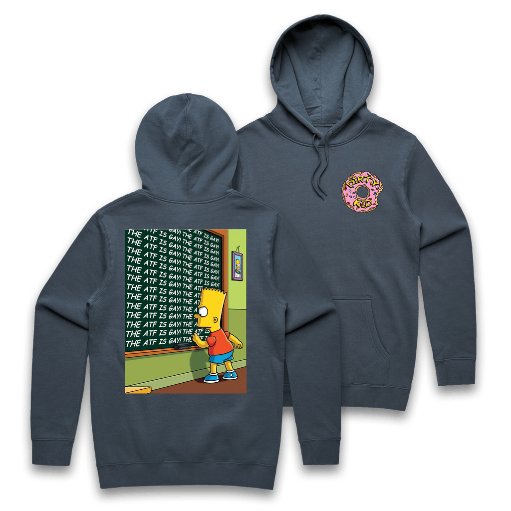Dirty Kid Merch Atf Is Gay The Simpsons Hoodie Dirty Kid Apparel Fan Gifts-1