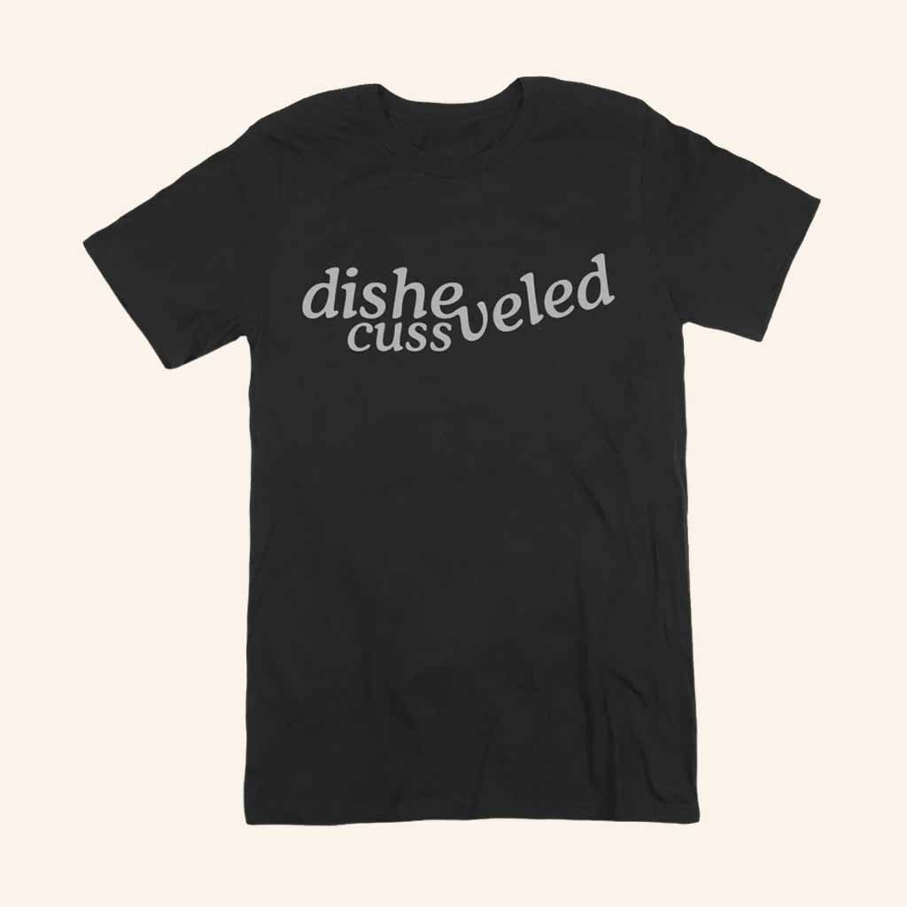 Disheveled Cuss Merch Disheveled Cuss Logo Black T-Shirt Christmas Present Ideas For Men-1 Disheveled Cuss Merch Disheveled Cuss Logo Black T-Shirt Christmas Present Ideas For Men-1