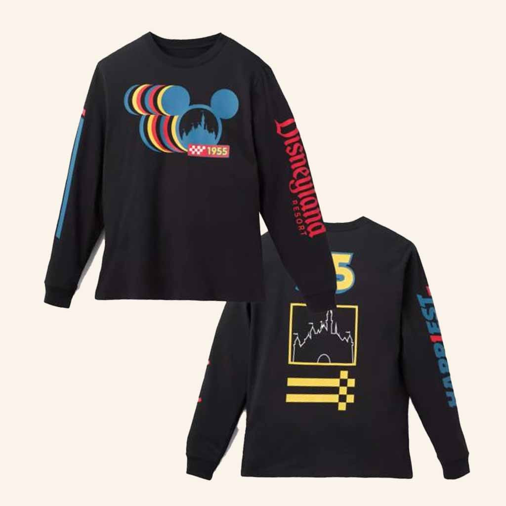 Disney Merch Disneyland Resort Long Sleeve Shirt Christmas Presents For Boyfriend-1