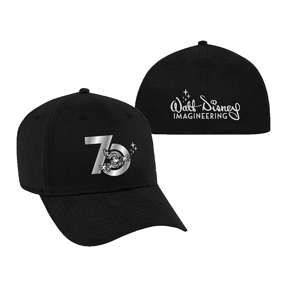 Disneyland 70th Anniversary Merch Walt Disney Imagineering 70th Anniversary Platinum Logo Hat-1 Disneyland 70th Anniversary Merch Walt Disney Imagineering 70th Anniversary Platinum Logo Hat-1