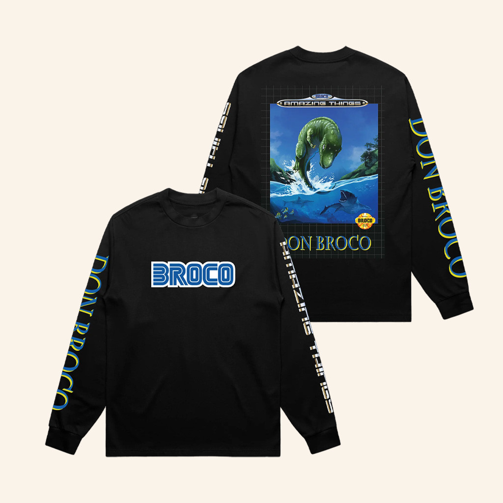 Don Broco Merch Broco The Dolphin Long Sleeve T-Shirt Gift Ideas For Boyfriend-1 Don Broco Merch Broco The Dolphin Long Sleeve T-Shirt Gift Ideas For Boyfriend-1