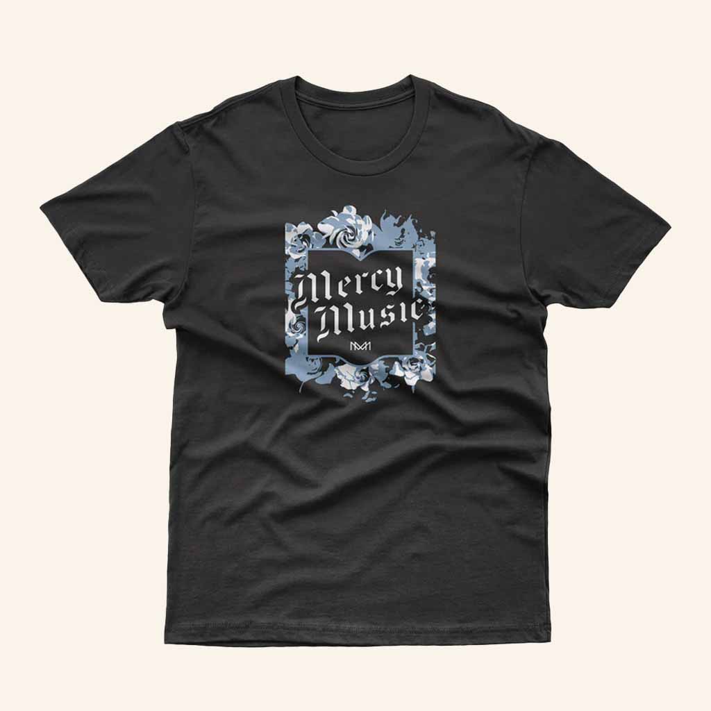 Double Helix Records Merch Mercy Music Blue Roses T-Shirt Presents For Music Lovers-1 Double Helix Records Merch Mercy Music Blue Roses T-Shirt Presents For Music Lovers-1