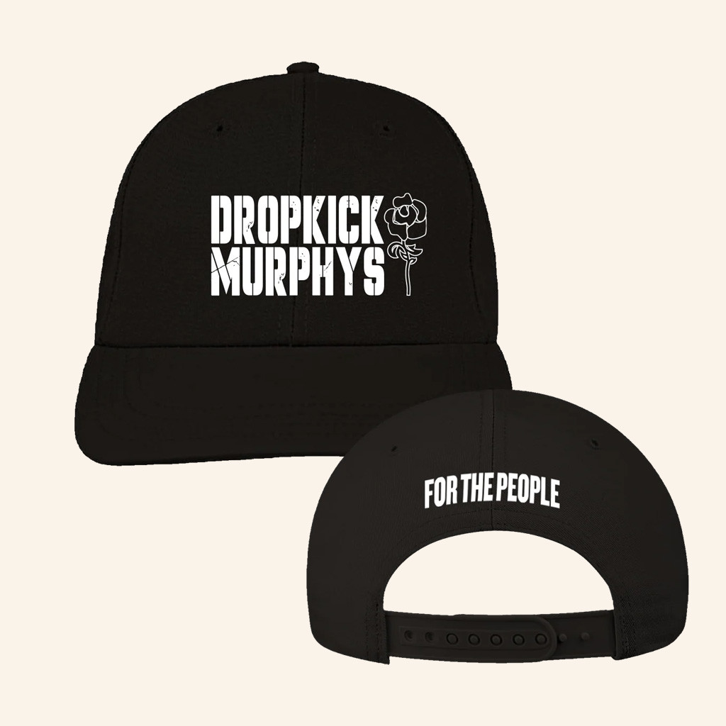 Dropkick Murphys Merch For The People Logo Embroidered Hat Gift Ideas For Her-1