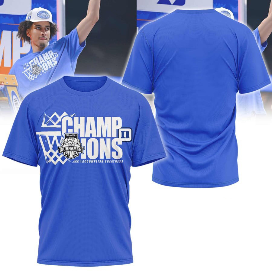 Duke Blue Devils ACC Championship Shirt 2025 Accomplish Greatness Duke Champions Tee Shirts-1 Duke Blue Devils ACC Championship Shirt 2025 Accomplish Greatness Duke Champions Tee Shirts-1