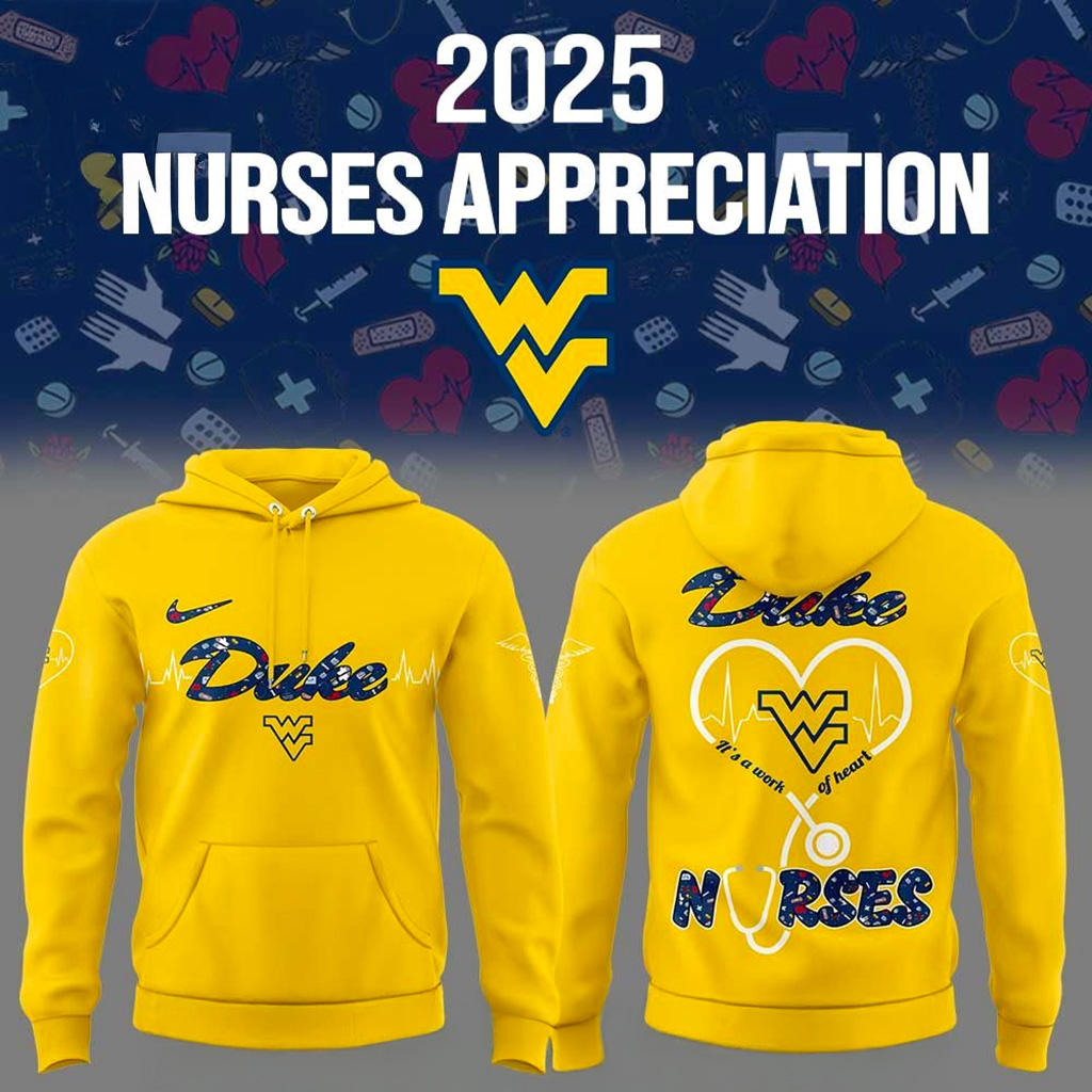 Duke West Virginia x Nurses Appreciation 2025 Hoodie Fan Merch Gift For Husband-1 Duke West Virginia x Nurses Appreciation 2025 Hoodie Fan Merch Gift For Husband-1