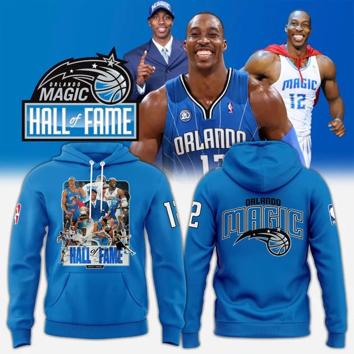 Dwight Howard Orlando Magic Hall Of Fame Hoodie Basketball Fan Merch Clothing Fan Gifts-1 Dwight Howard Orlando Magic Hall Of Fame Hoodie Basketball Fan Merch Clothing Fan Gifts-1