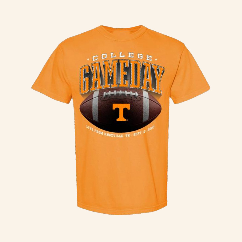 ESPN Merch Tennessee College Gameday T-Shirt Unique Gift Ideas For Football Lovers-1