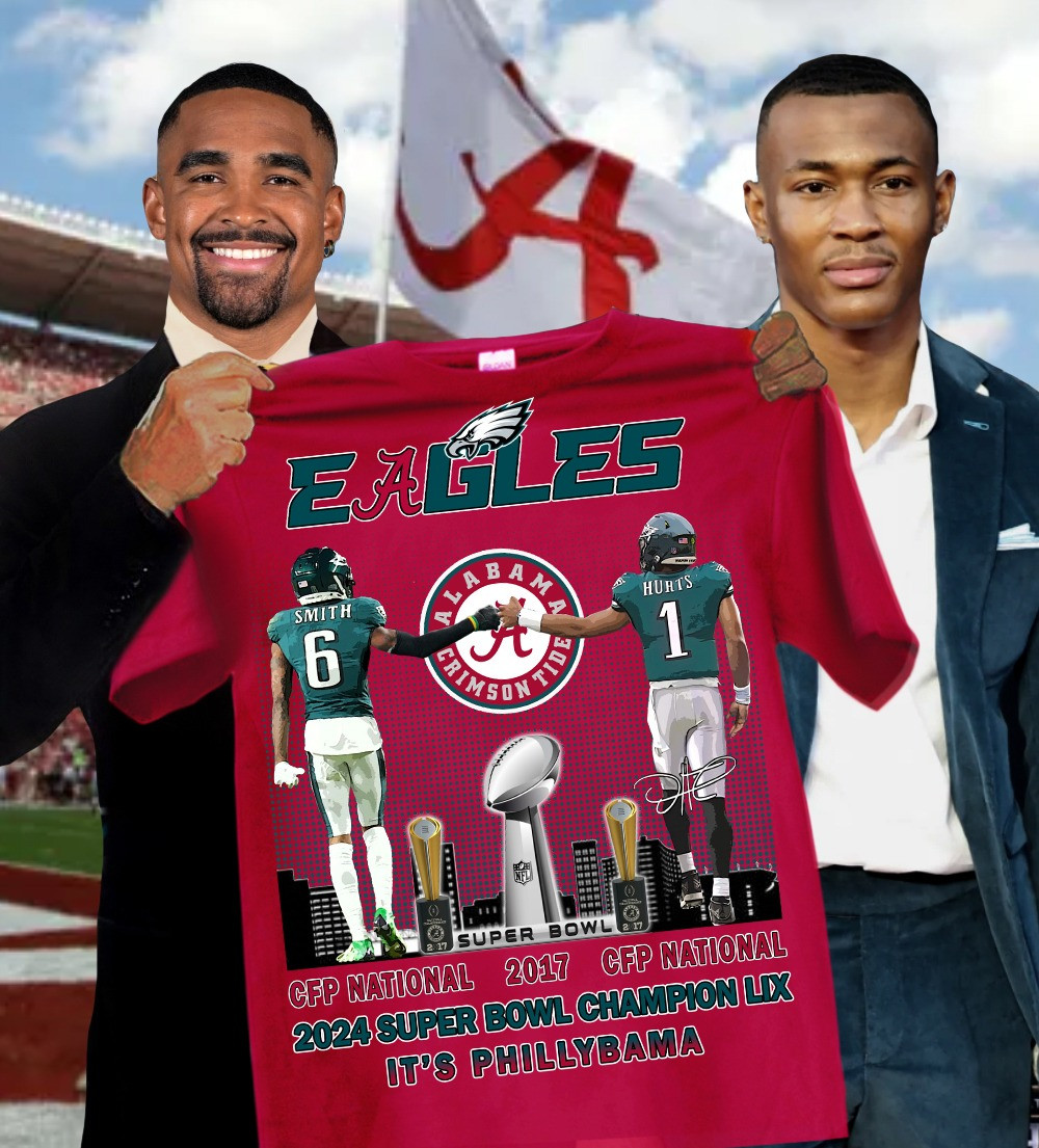 Eagles 2024 Super Bowl Champions Lix It's Phillybama Shirt Gifts For Eagles Fans-1