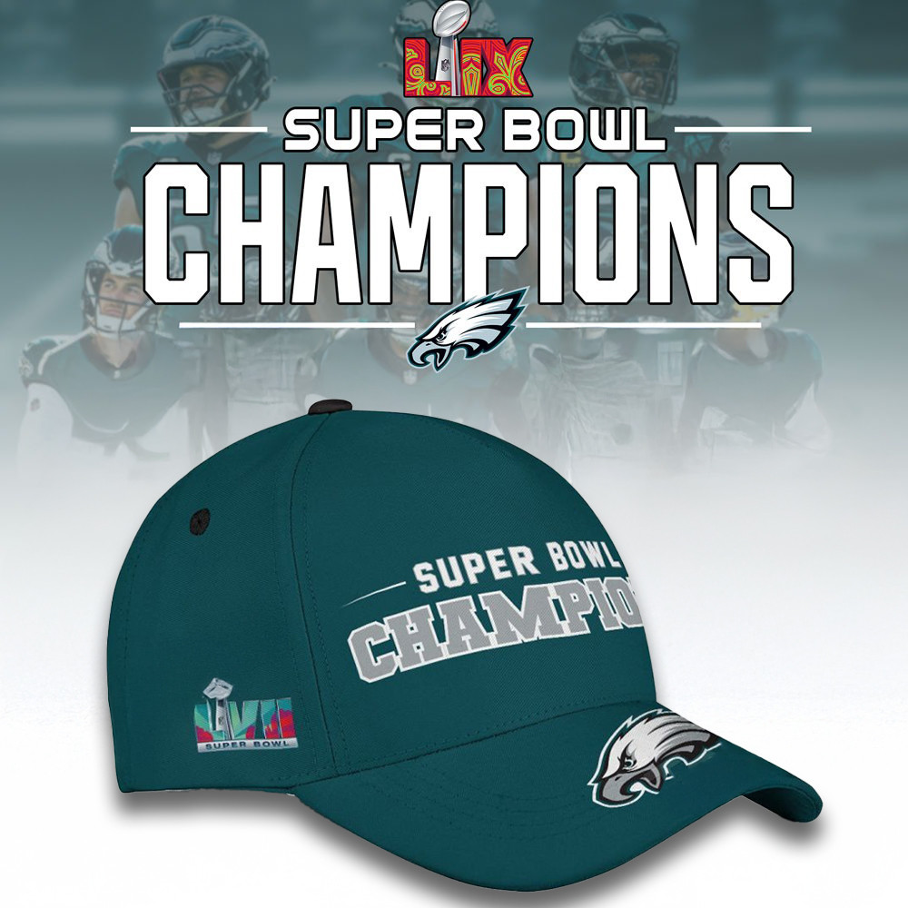 Eagles Super Bowl Champions Hat 2025 Merchandise Gifts For Philadelphia Eagles Fans-1 Eagles Super Bowl Champions Hat 2025 Merchandise Gifts For Philadelphia Eagles Fans-1