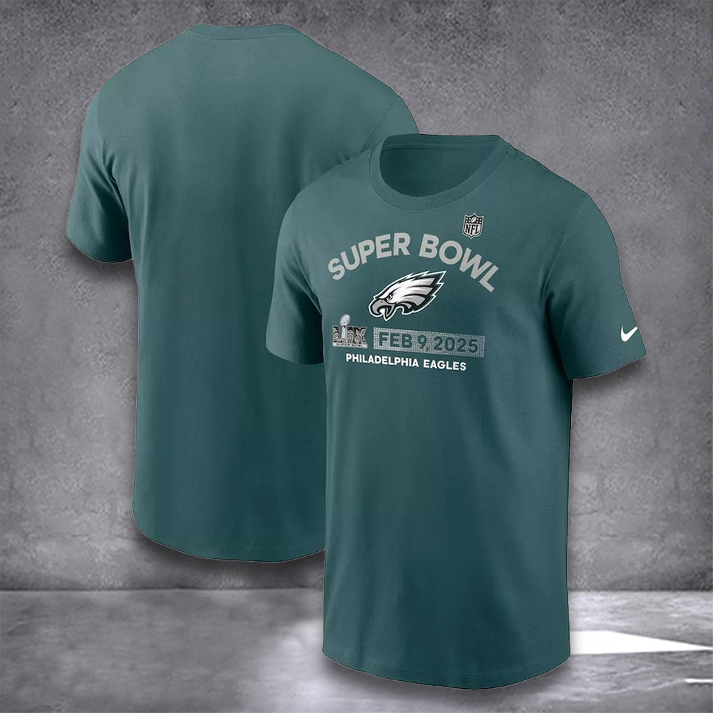Eagles Super Bowl Champions Shirt 2025 Philadelphia Eagles Championships Apparel Fan Merch-1